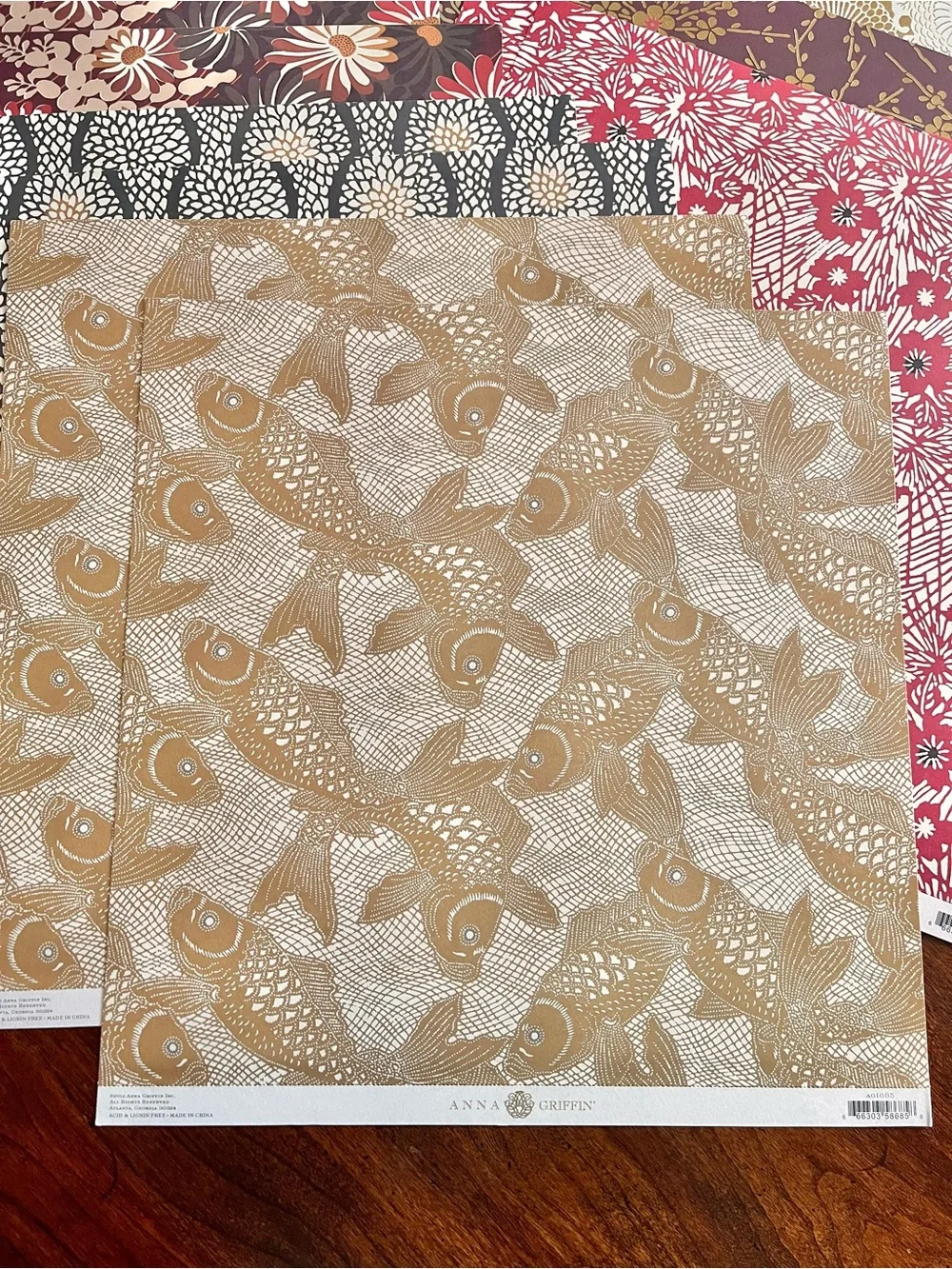Assorted Scrapbooking Paper, including Anna Griffin - Picture 12 of 16